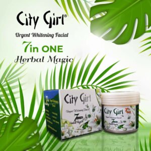 7 in 1 Urgent Whitening Facial Jar City Girl