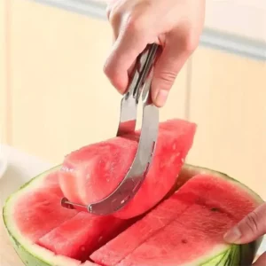 Stainless Steel Watermelon Slicer, Fruit Corer, Stainless Steel Fruit Cutter, Watermelon Knife by Twooneshop