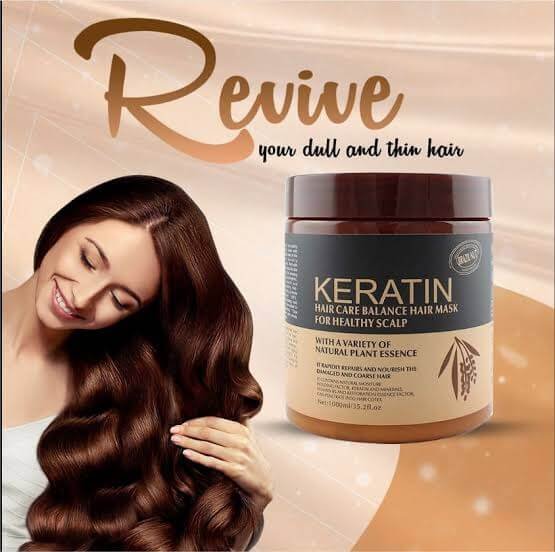 Brazilian Keratin Hair Care Balance Hair Mask 500ml/1000ml - Two One Shop