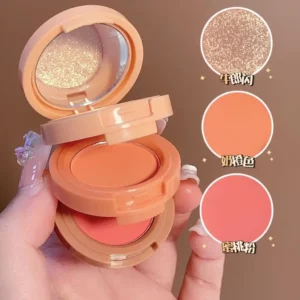 Miss Lara 3in1 Blusher + Highlighter By Twooneshop