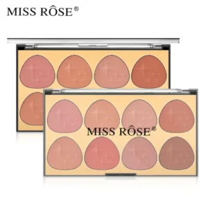 Miss Rose 3D Blush 8 Color Palette by Twooneshop