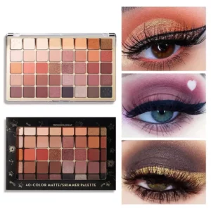 Miss Rose 40 Color Mix Eyeshadow Palette By Twooneshop