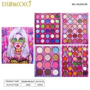 KEVIN & COCO 102-Color Tatoo Icons Eyeshadow Palette