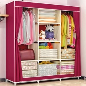 Fabric Wardrobe DIY Non-woven fold Portable Storage furniture When the quarter wardrobe Cabinet bedroom furniture wardrobe bedroom